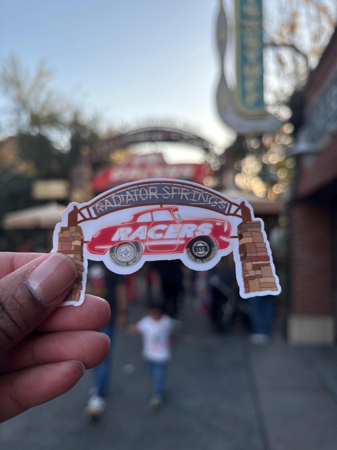 Yellow Pull Tab Radiator Springs Racers Radiator Springs Racers Sticker - Etsy
