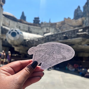Millennium Falcon Sticker
