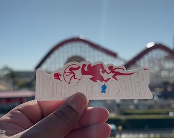Incredicoaster Sticker