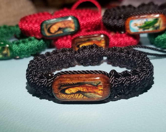 Our Lady of Guadalupe Bracelet, Virgen de Guadalupe Bracelet, Saint Jude Bracelet, San Judas Tadeo Bracelet, Religious Bracelet
