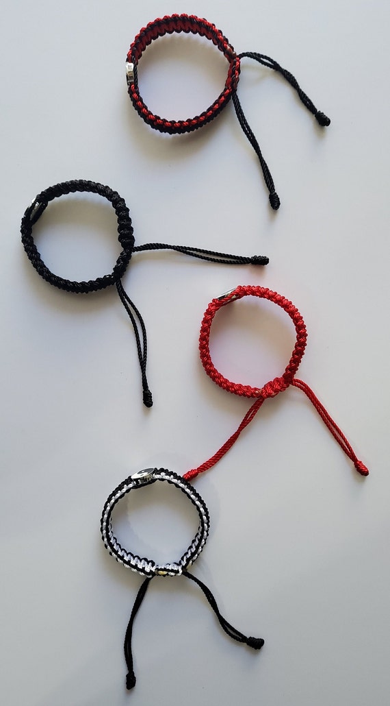 Ying Yang Bracelet, Unisex Bracelet, Ying Yang Nylon String