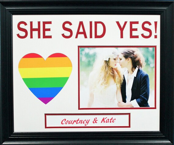 CUSTOMIZED PRIDE Photo Frame LGBT