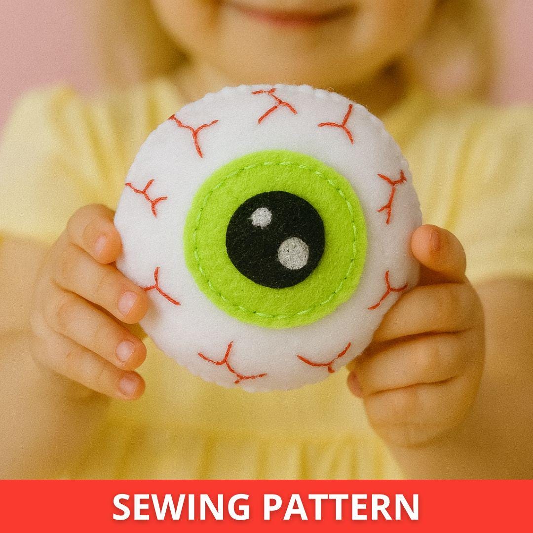 Halloween Ornament Sewing PATTERN PDF - Halloween Easy Felt Ornament ...