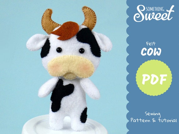 cow plush pattern