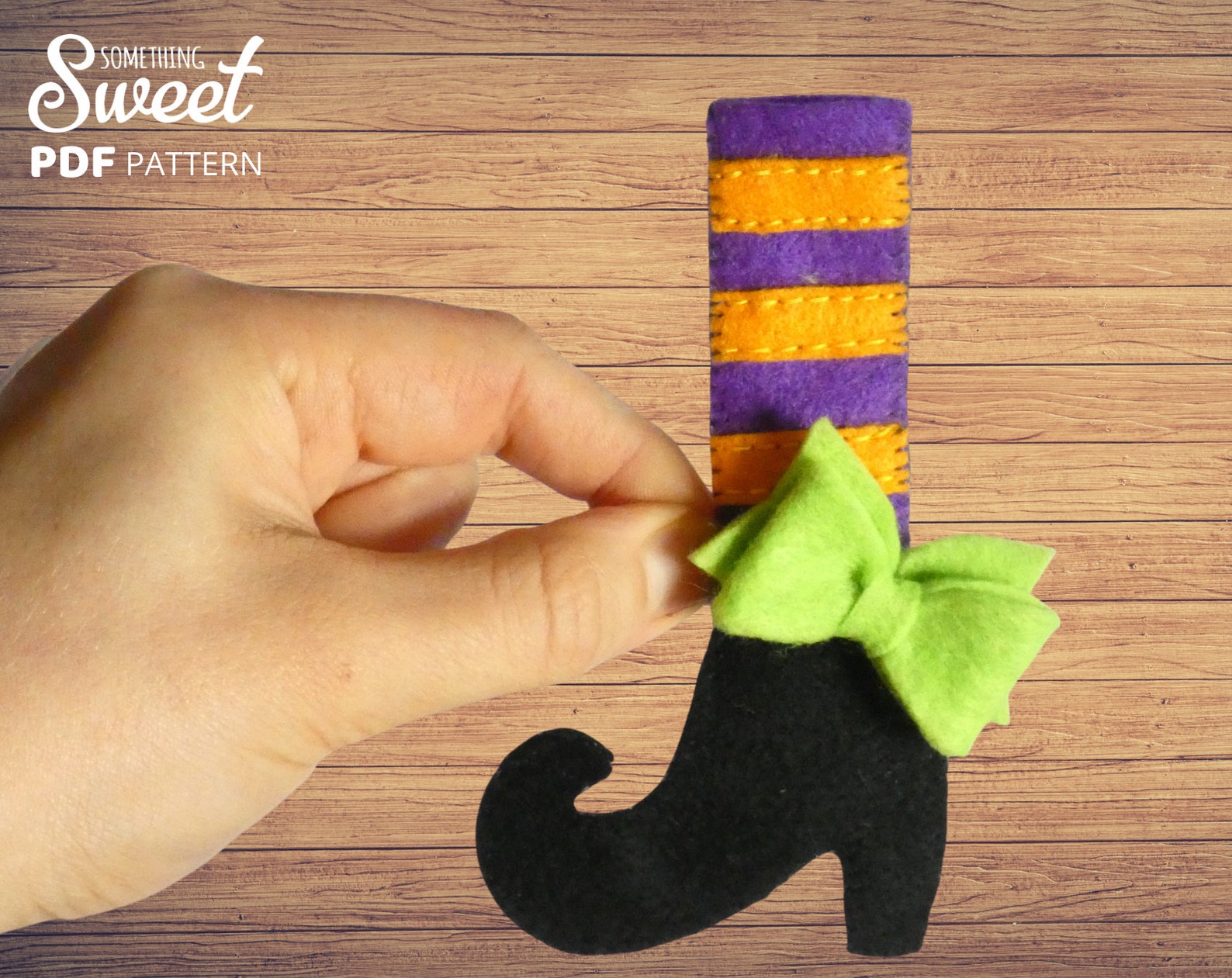 Halloween Ornament Sewing PATTERN PDF - Halloween Easy Felt Ornament ...