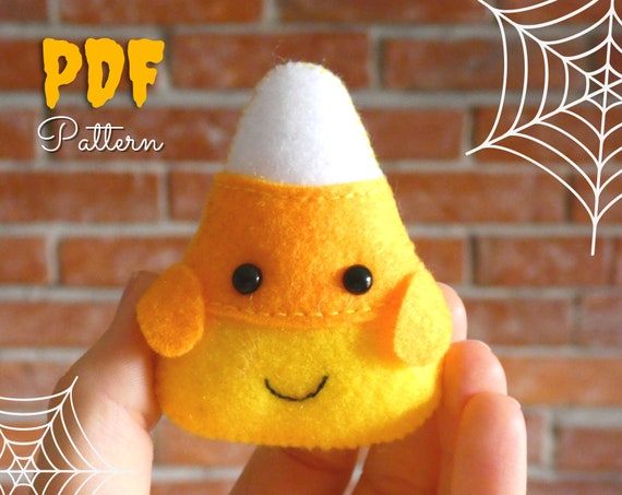 candy corn stuffed toy