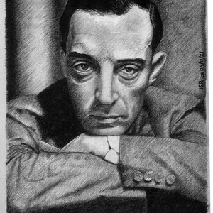 Buster Keaton Movie The General Portrait Picture Photo Print 8x10