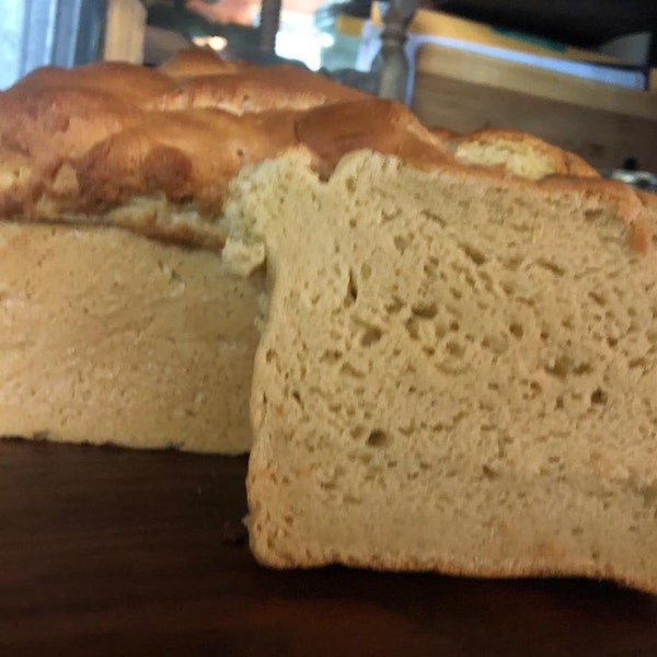 Gluten-free sourdough Loaf, Jalapeno Cheddar Sourdough, Flatbread, Pound Cake