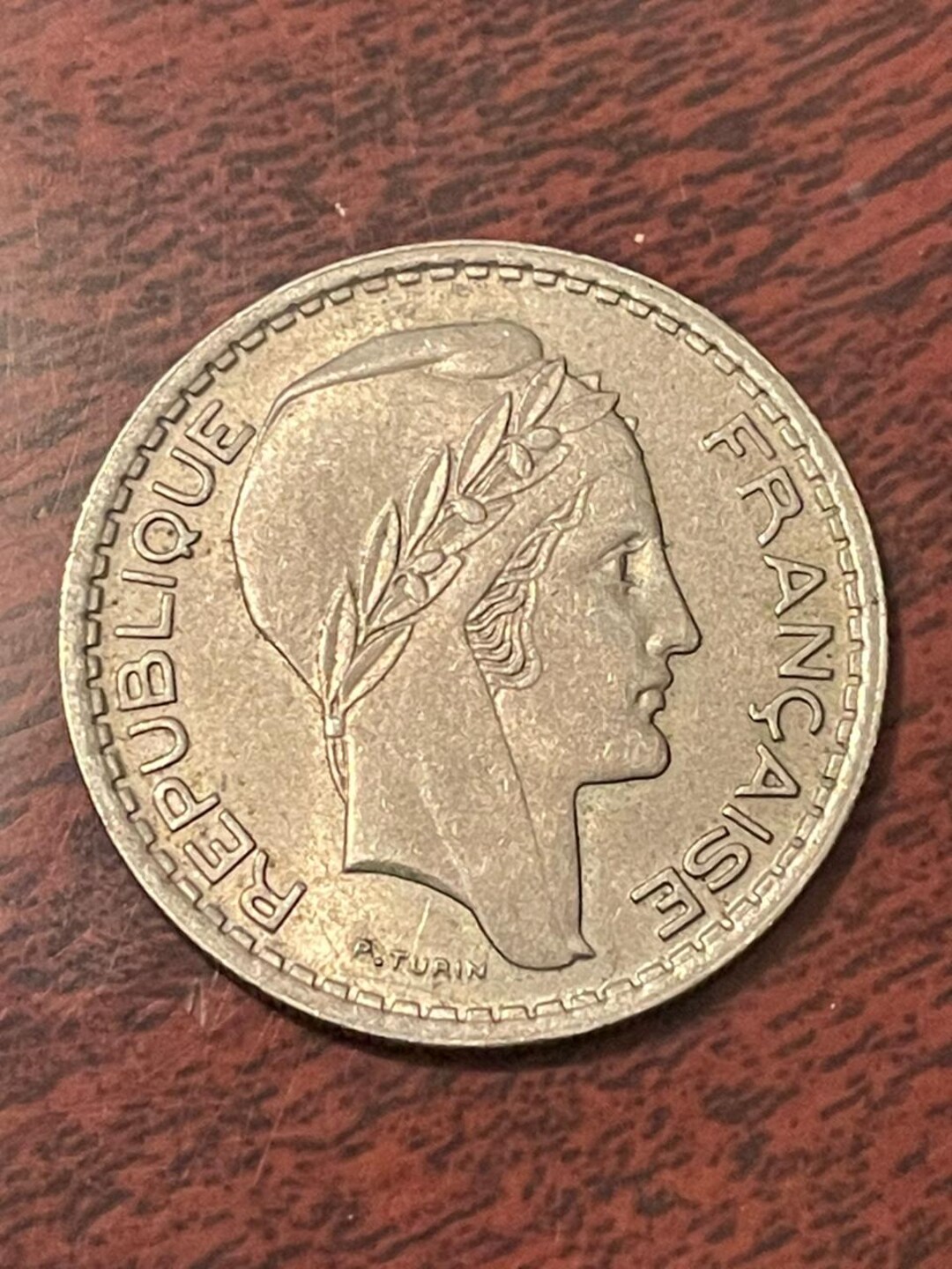フランス　フラン　　約2.3kg 硬貨　まとめ オリジナルのフランス10フラン硬貨7枚セット - 1948年 - Etsy 日本
