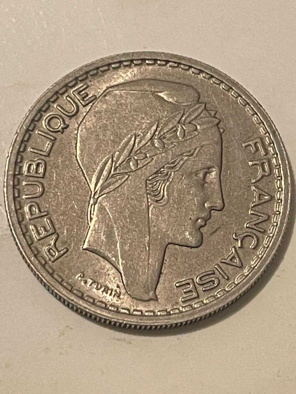 オリジナルのフランス10フラン硬貨7枚セット - 1948年 - Etsy 日本
