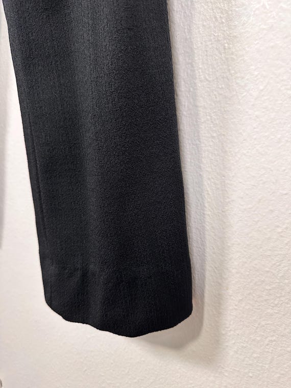 Vintage Black Polyester Slacks - image 2
