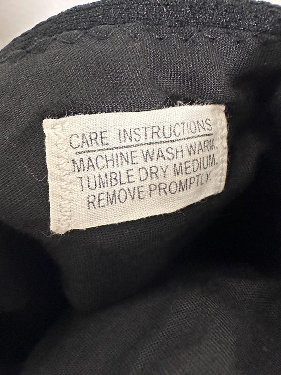 Vintage Black Polyester Slacks - image 4