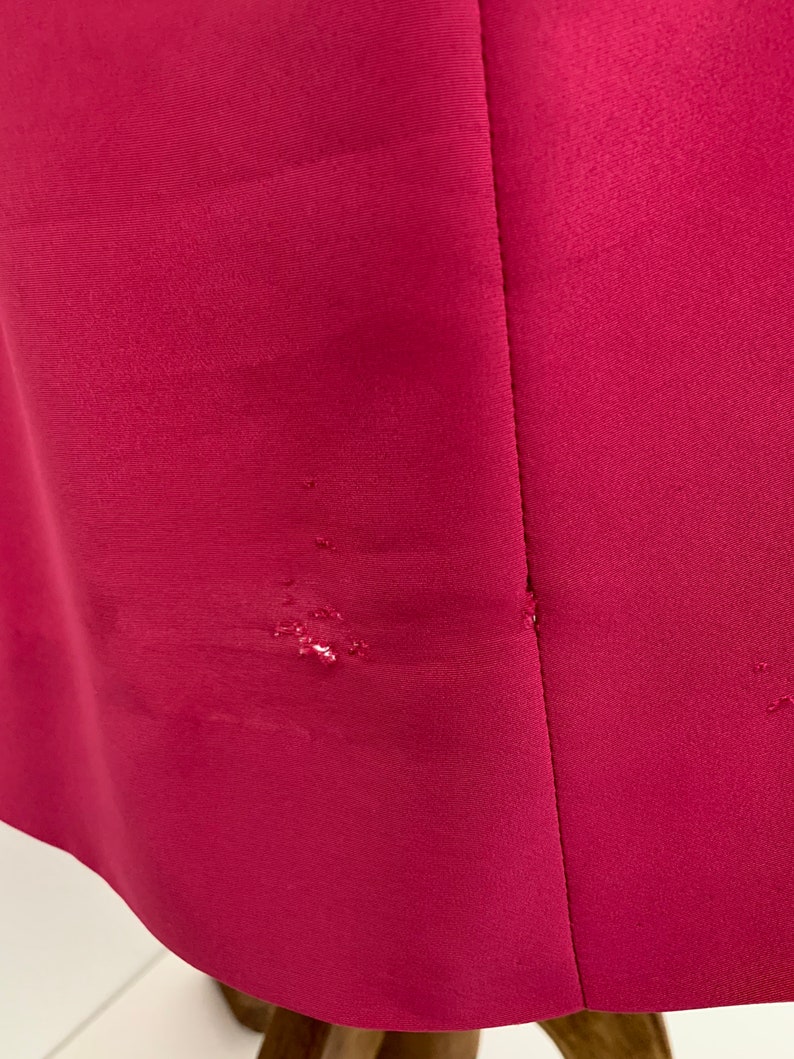 Vintage Hot Pink Henry-Lee Dress with Belt
