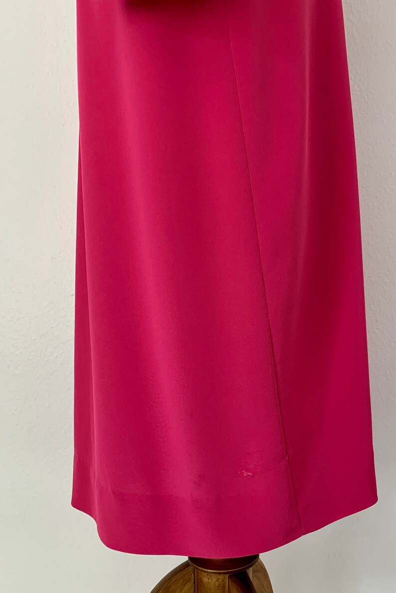 Vintage Hot Pink Henry-Lee Dress with Belt