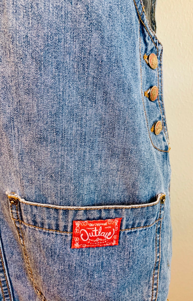 outlaw denim overalls