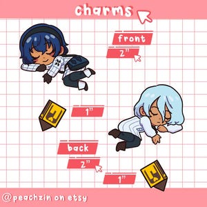 Metaphor Refantazio Protagonist/Prince Dangling Acrylic Charm