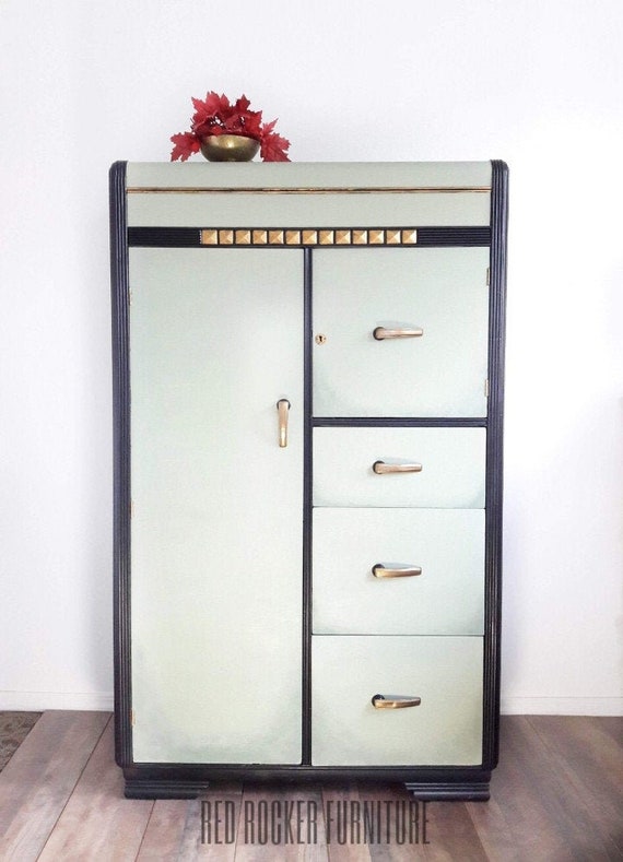 Art Deco Wardrobe Armoire