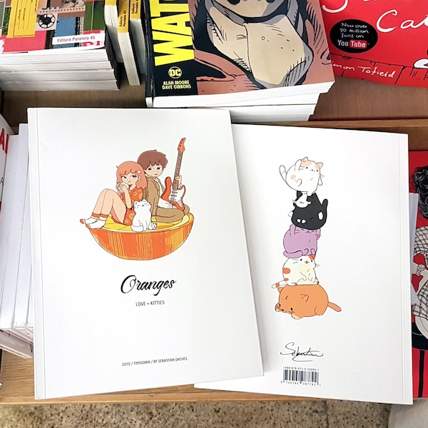 Oranges. Love + Kitties | Artbook | Comics | Signed print & Free Stickers