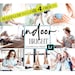 4 Digital Mobile Lightroom Presets / Indoor Bright and Light Filters for your Instagram Story Photos / VSCO like white filters for bloggers 