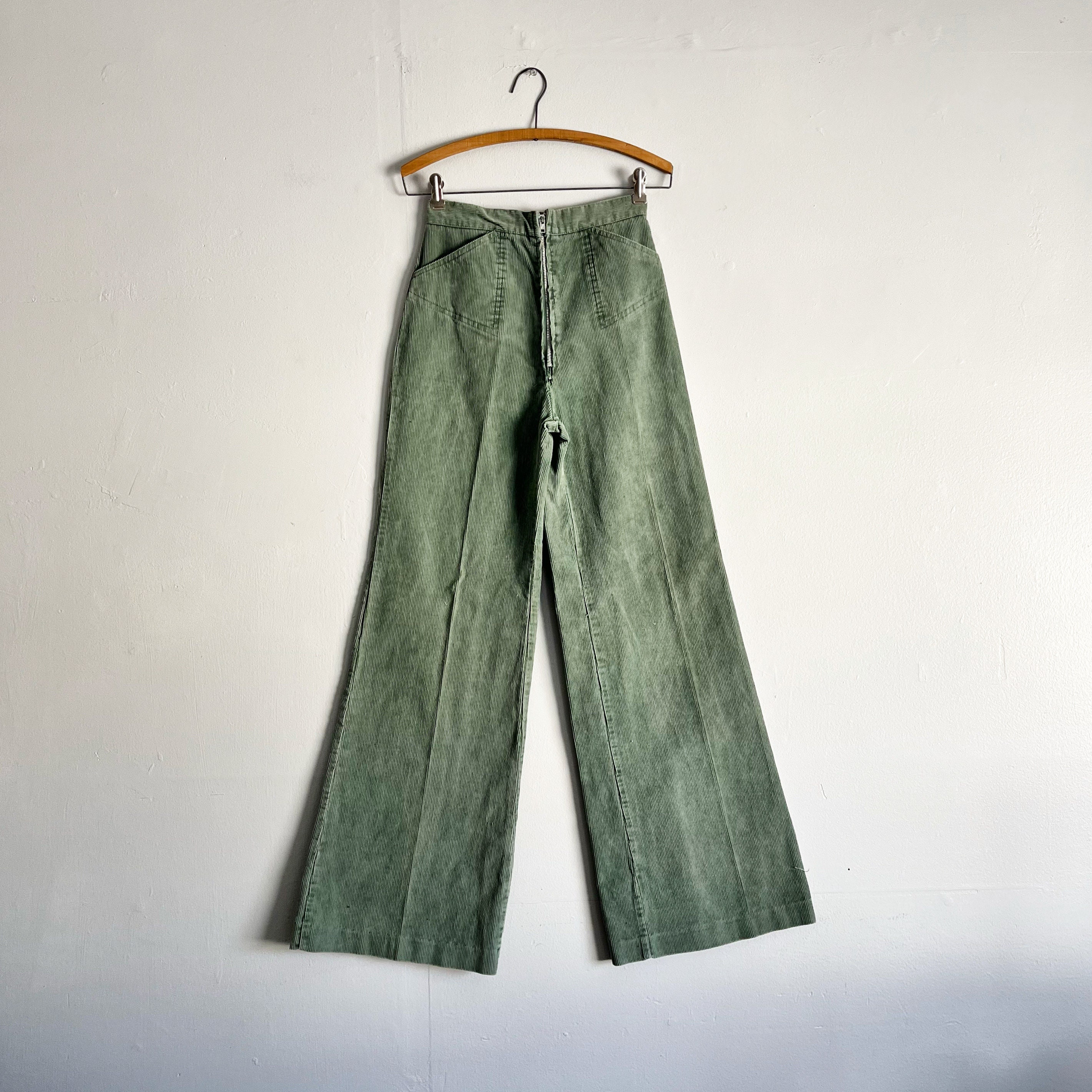 Vintage Green Corduroy Pants 