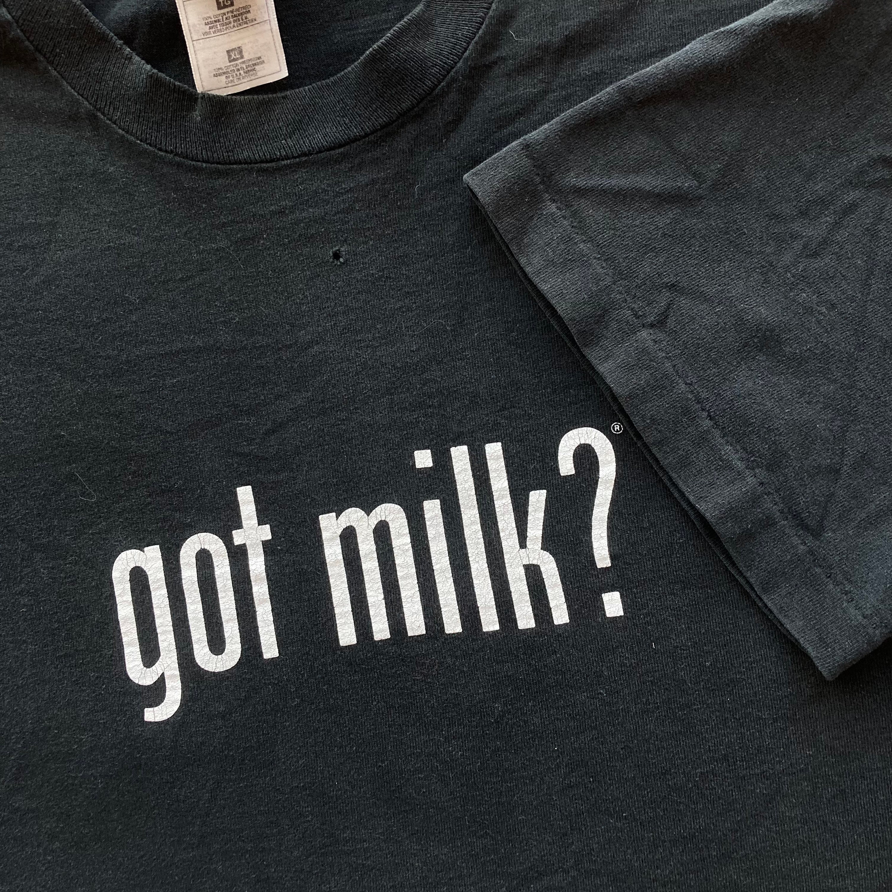 Vintage 90s Got Milk? Promotional T Shirt Single Stitched - Etsy Vintage 90s Got Milk? Promotional T Shirt Single Stitched - Etsy