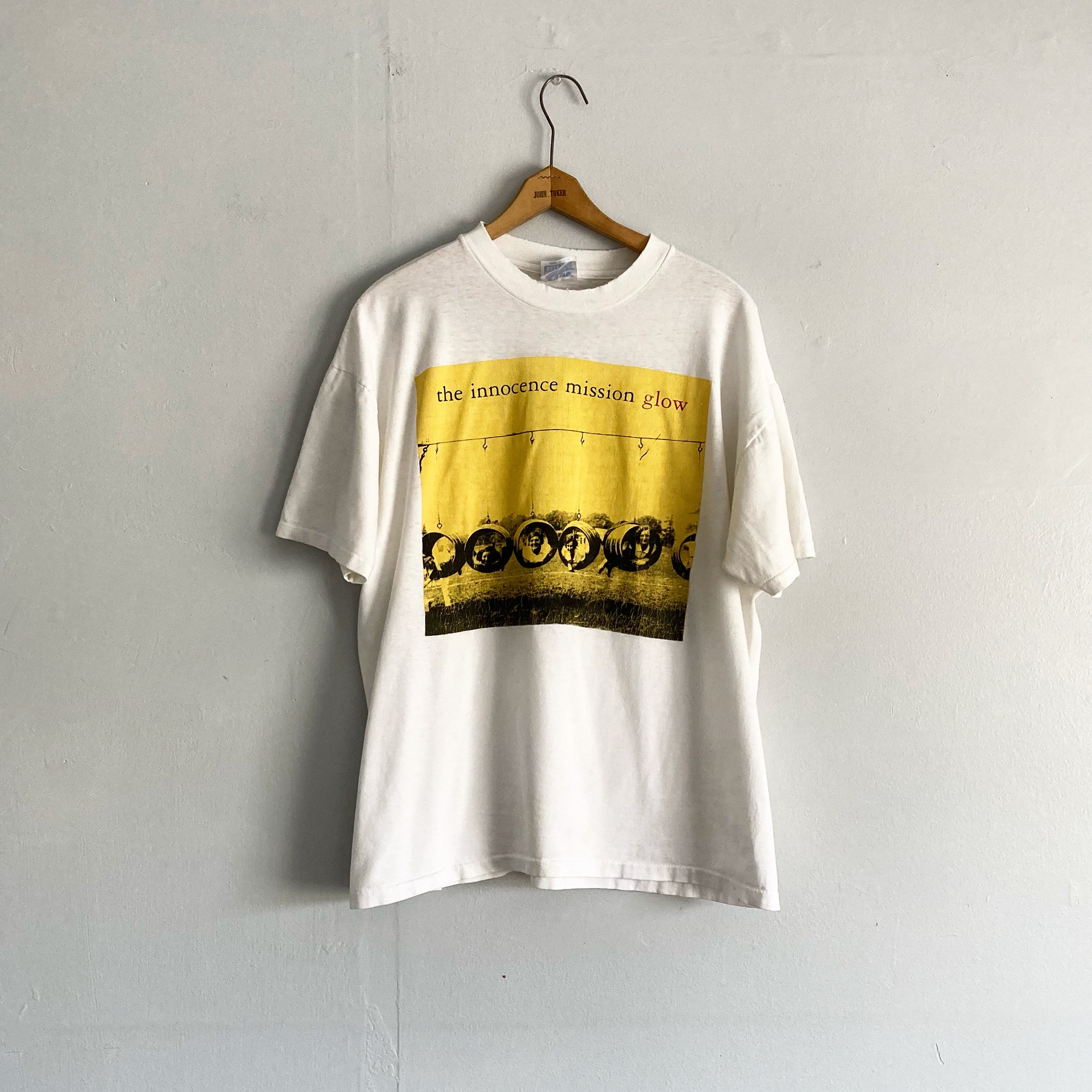 Vintage 90s the Innocence Mission Indie Band Glow Album T Shirt 