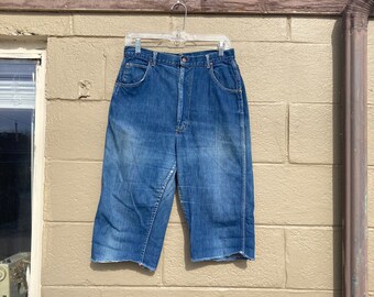 Capri Jeans Cut Offs - Etsy
