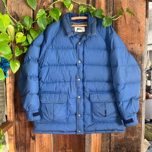 Vintage 80s REI Goose Down Puffer Jacket Cold Weather Size XXL