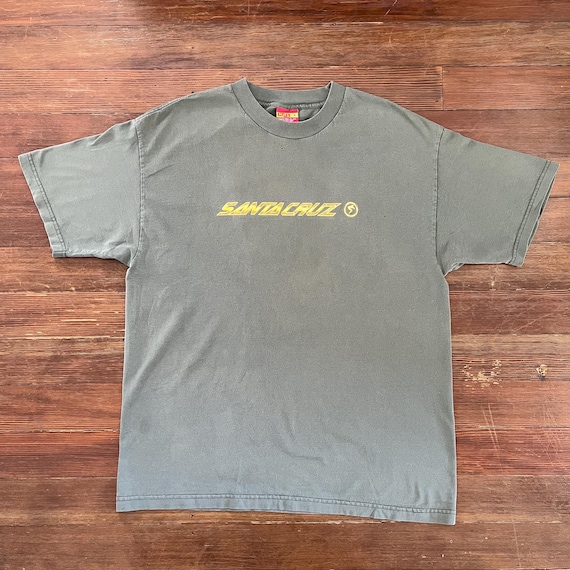 Vintage 90s Santa Cruz Skateboards NHS T Shirt USA Made
