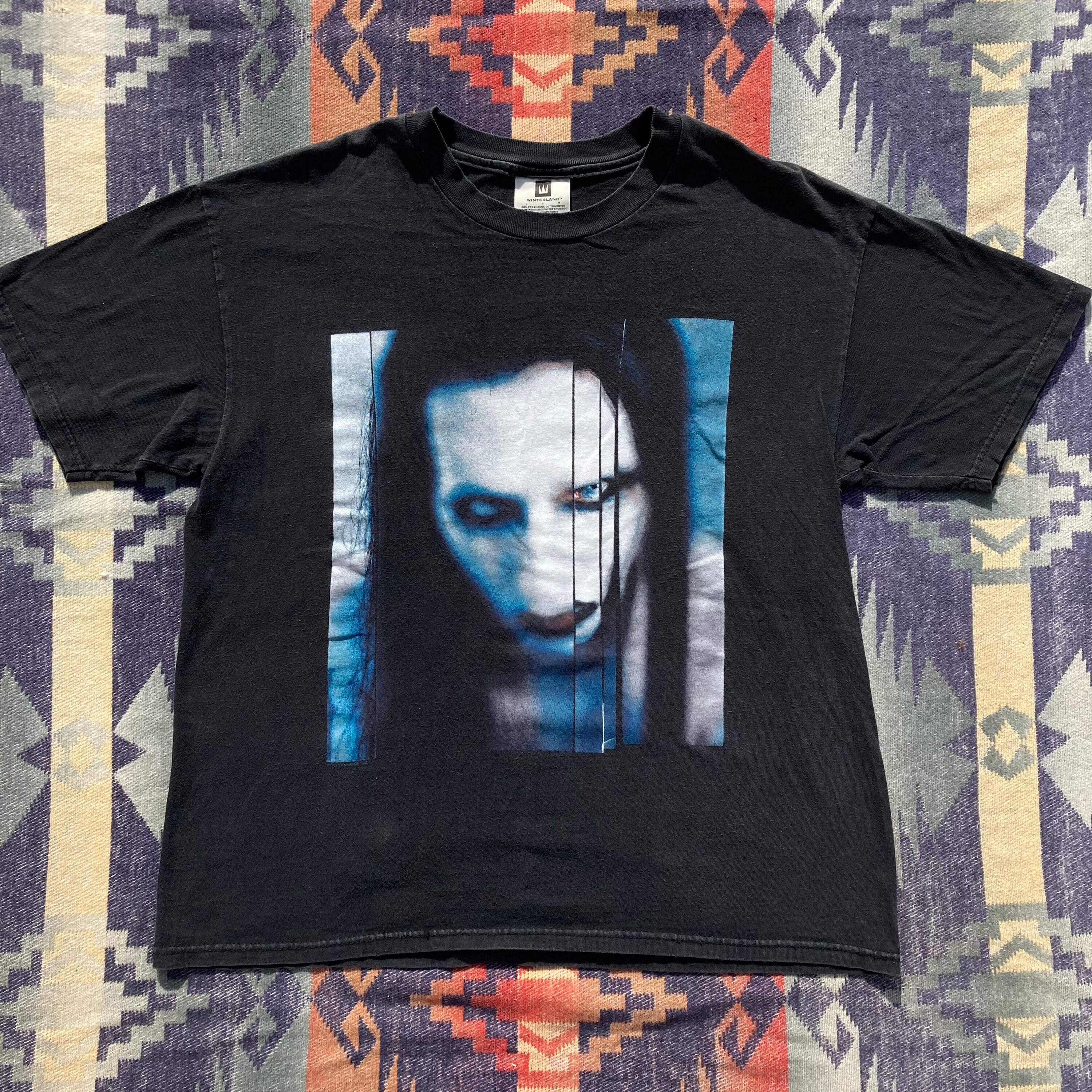 Vintage 90s 1998 Marilyn Manson the Long Hard Road Out of Hell  