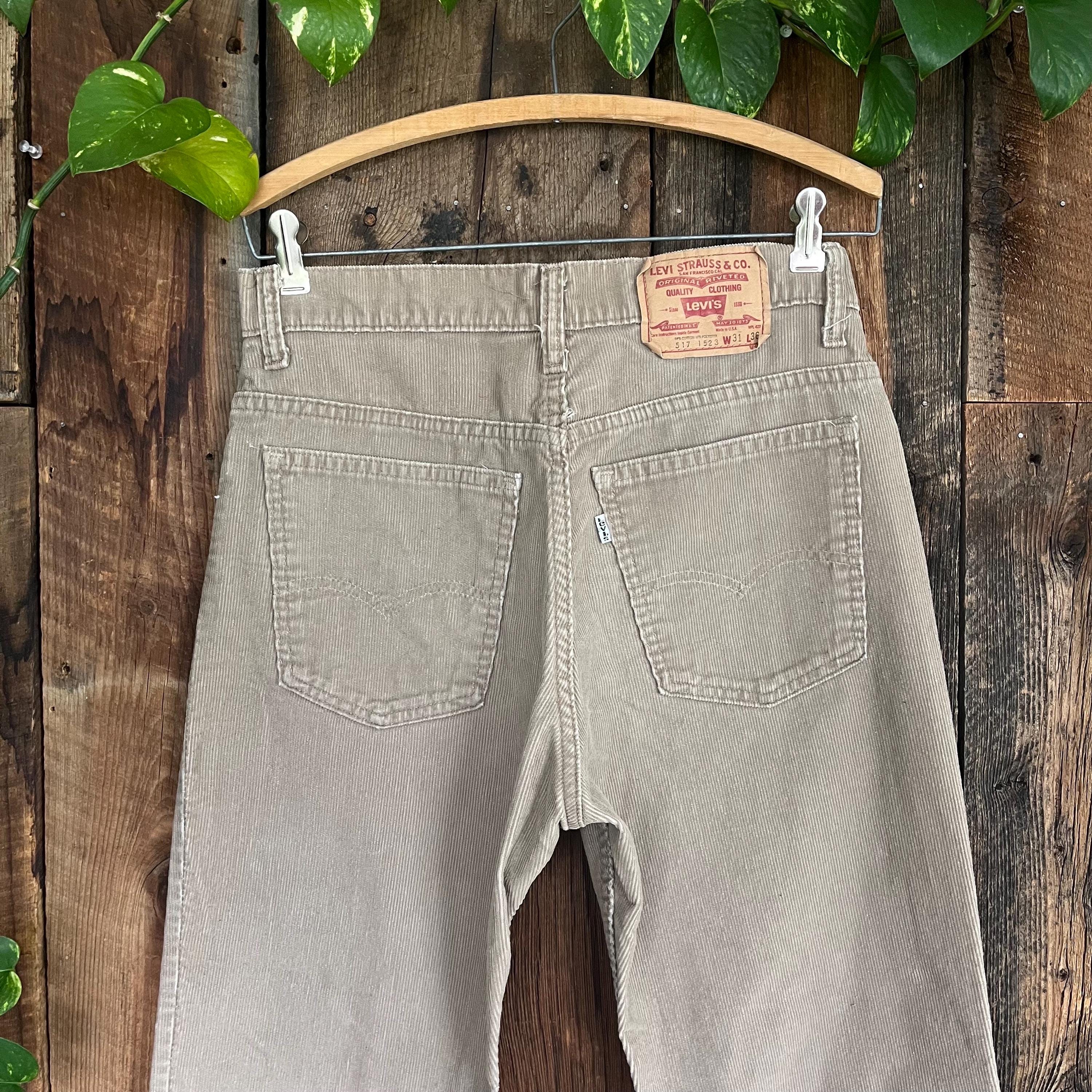 Corduroy 517 Levis - Etsy