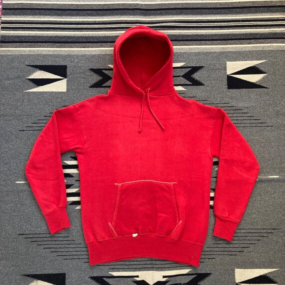 Vintage 50s 60s Red Thermal Lined Hoodie Tagged Size L - Etsy