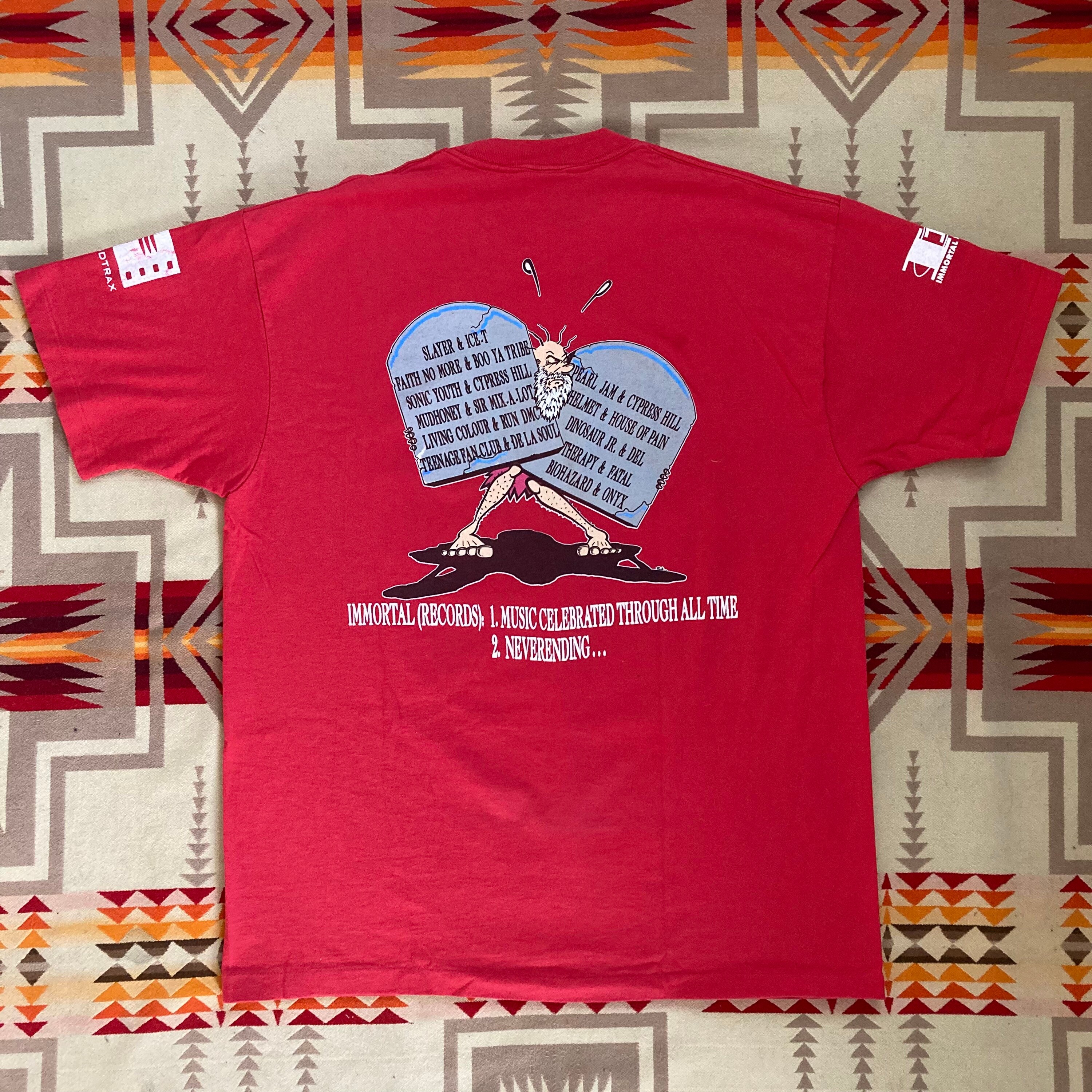 Vintage 90s Judgement Night Soundtrack Promo T Shirt Rap Rock