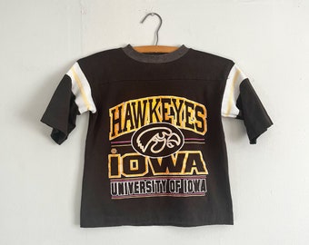 Vintage 90s University of Iowa Hawkeyes Baby T Shirt Womens S/XS