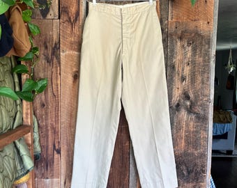 Vintage 50s 60s US Navy White Bellbottom Pants Size 26 Waist - Etsy