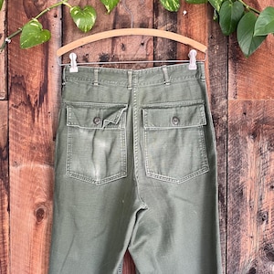 パンツ vintage fatigue pants 60's Vintage 1960s US Army Fatigue Pants - Raleigh Vintage