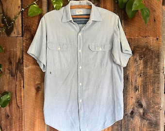 True Vintage 50s 60s Big Mac Penneys Sanforized Vat Dyed Shirt