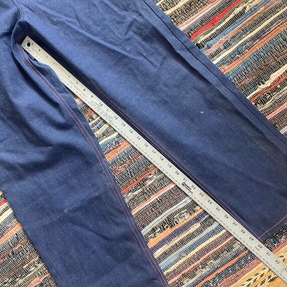 Vintage 50s Big Smith Dead Stock Side Zip jeans d… - image 10