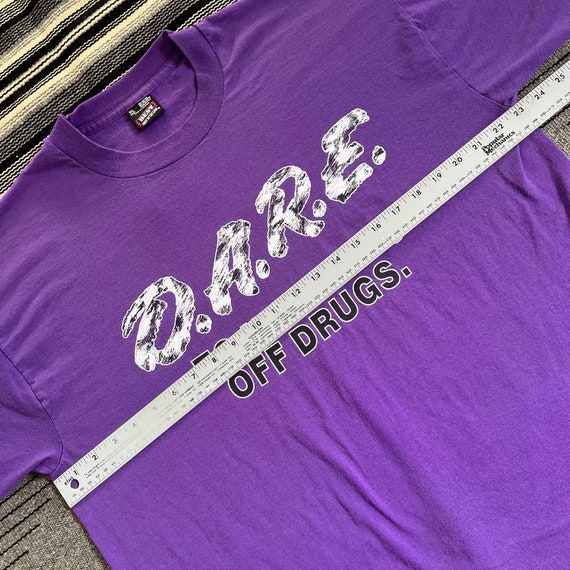 Vintage 90s DARE to keep kids off drugs T shirt P… - image 6