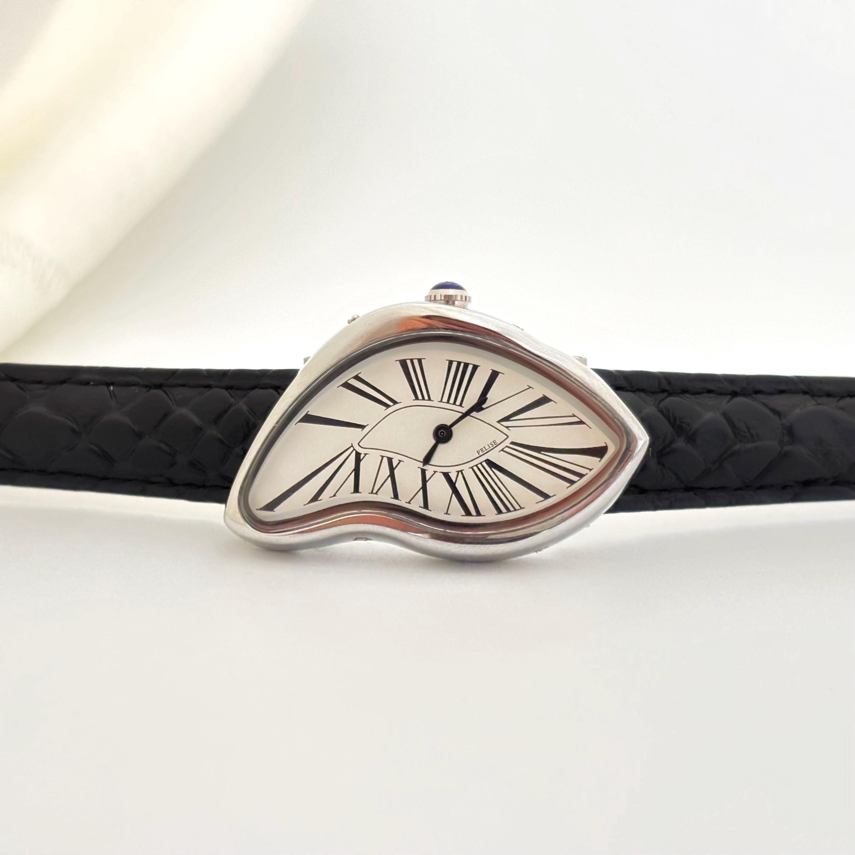 Vintage Seiko Watch with a Curved Parallelogram Shaped Asymmetrical Face Vintage Seiko Asymmetrical Watch - Etsy main image 4