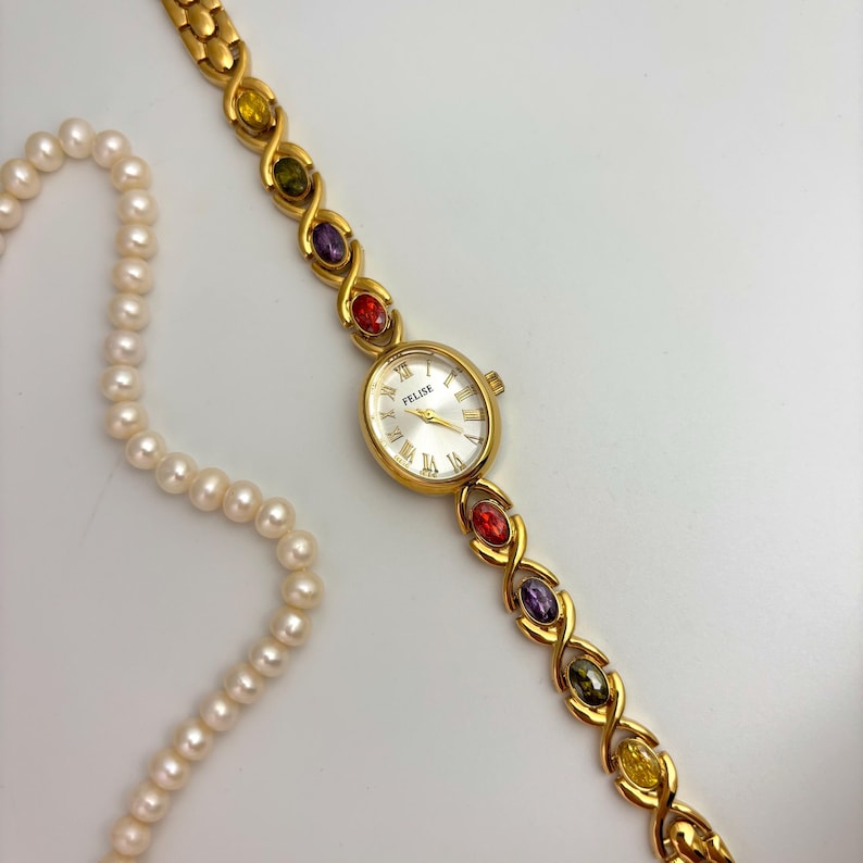 Gemstone Bracelet watch