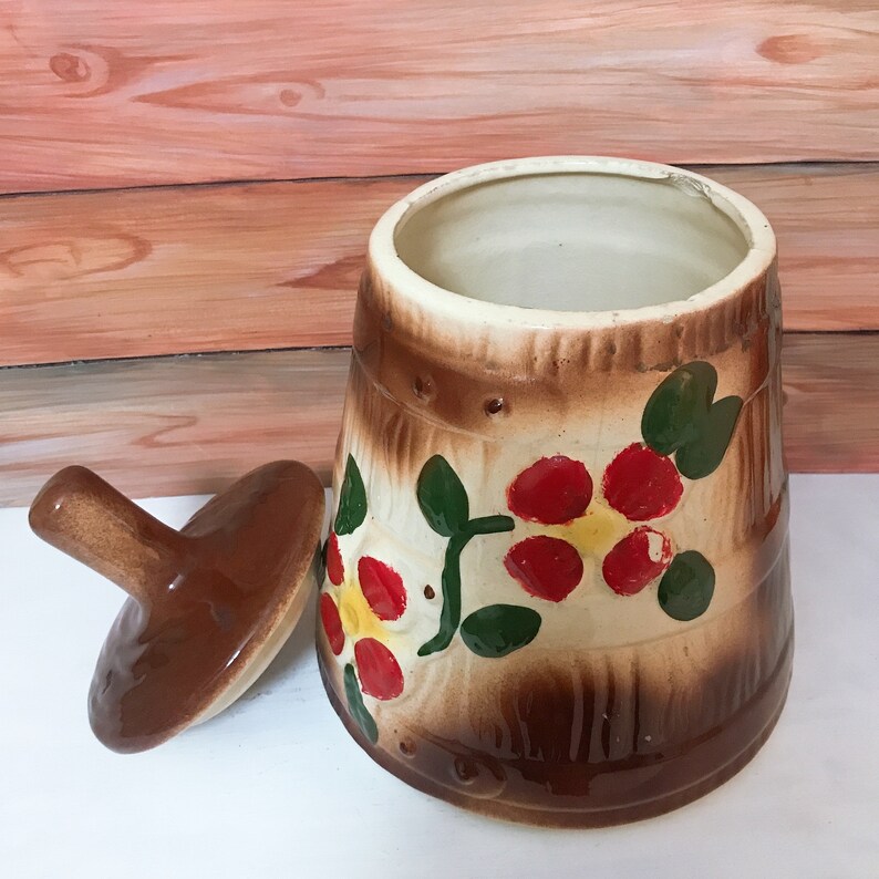 Butter Churn Cookie Jar Etsy