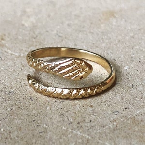 Snake Ring,Baby Ring,Pinky finger Ring,Promise Ring,Plain Metal Ring,Adjustable Ring,Gift For Her,Lover Gift Ring,Best Gift For Birthday, sk