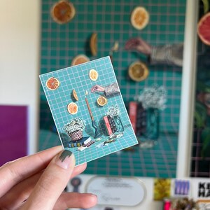 VIRAAL SCHILDERIJ omgezet in een STICKER!! Jubileum door Miranda Moore