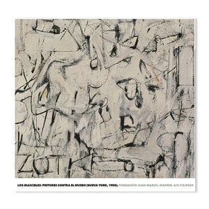 Zot 1949 por WILLEM DE KOONING Póster