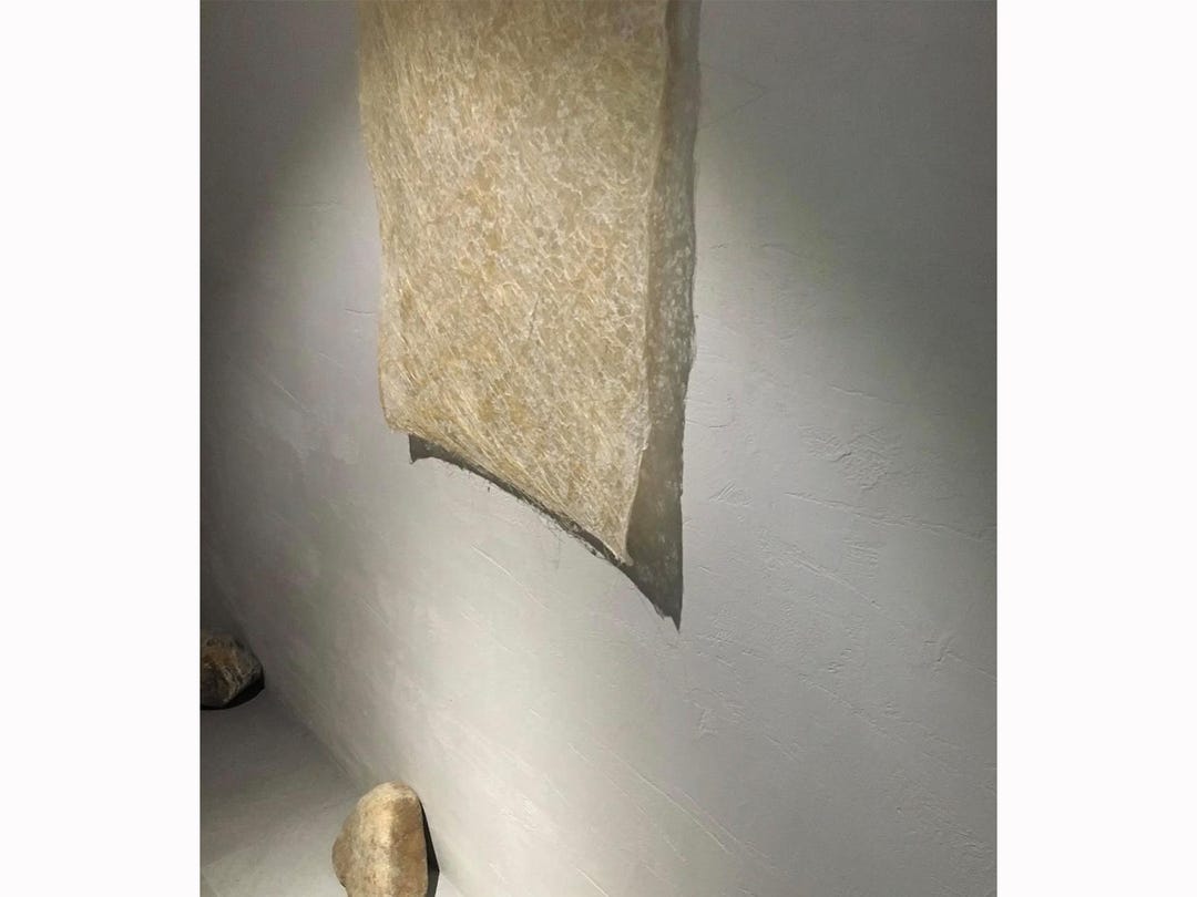 Korean Artizan's Traditional Handcraft Textured Hemp Fiber Wall Art - Etsy UK