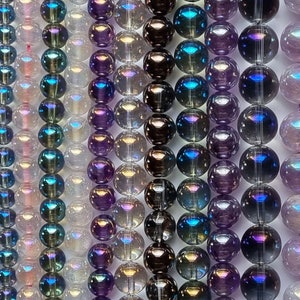 Rainbow Quartz Beads