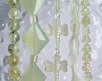 Jade & Chrysoprase Beads