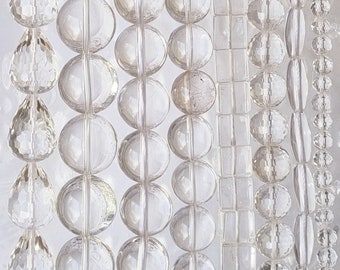 Clear Quartz AAA 6-18mm Beads