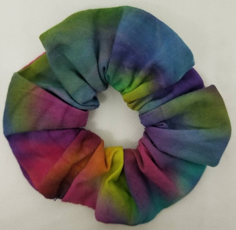 Tie Dyed Hair Scrunchie Etsy